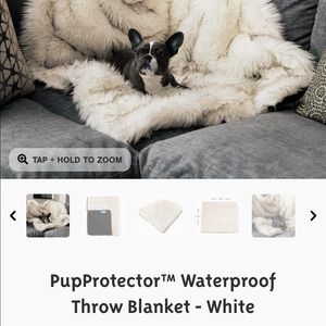 COPY - Paw.com Waterproof Throw Fuzzy Dog Blanket